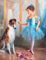 Ballet fille and Dog KR 007 pour les enfants
